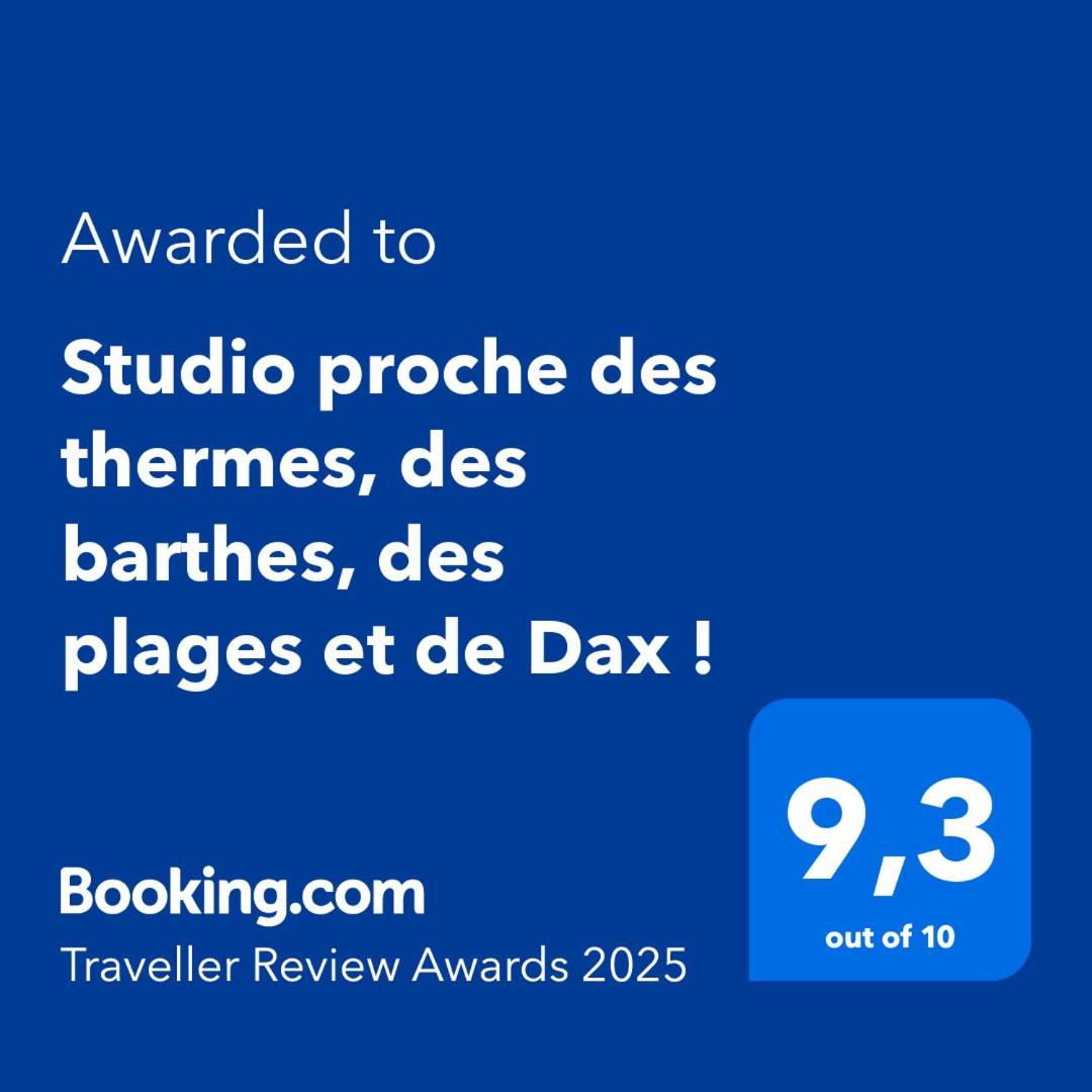 Studio Proche Des Thermes, Des Barthes, Des Plages Et De Dax ! Saubusse Kültér fotó